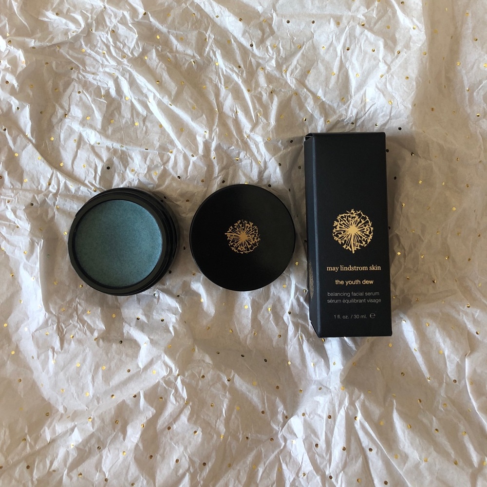 May Lindstrom Youth Dew + Blue Cacoon